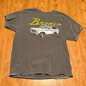 Ford T-Shirt with Yellow Mustang Graphic